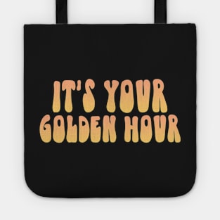 Golden Hour Pink and Yellow Tote