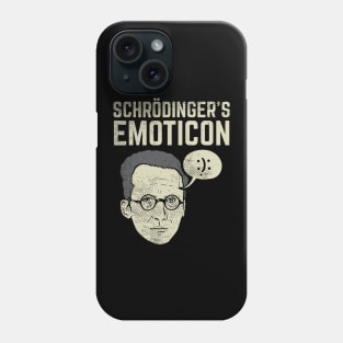 Schrödinger's Emoticon :): Phone Case