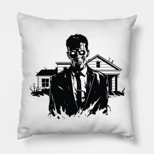 Undead Real Estate Pillow