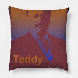 Teddy Theodore Roosevelt 4th Of July Men Women pop Pillow