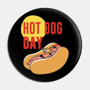 Hot Dog Day - Bikini Pin