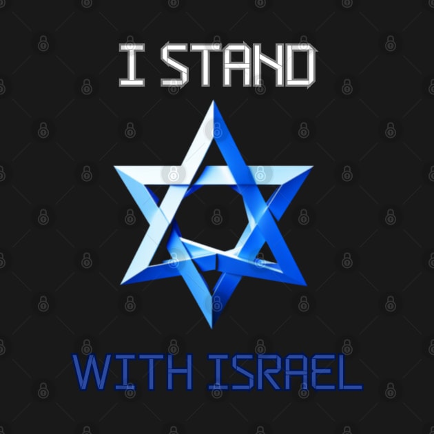 I stand with Israel, support Israel by Pattyld