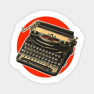 Vintage typewriter Magnet