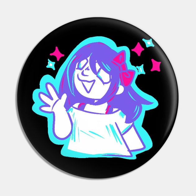 Aubrey sparkle Pin by Witchycryptids