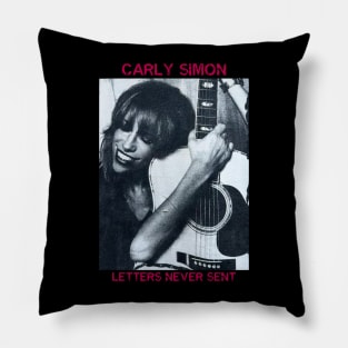 Carly Simon // 80s StyleVintage Pillow