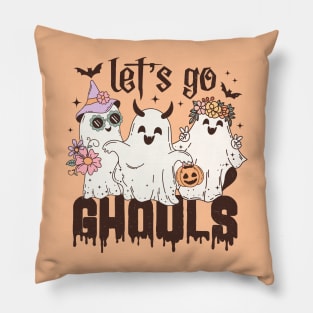 Let's Go Ghouls Pillow