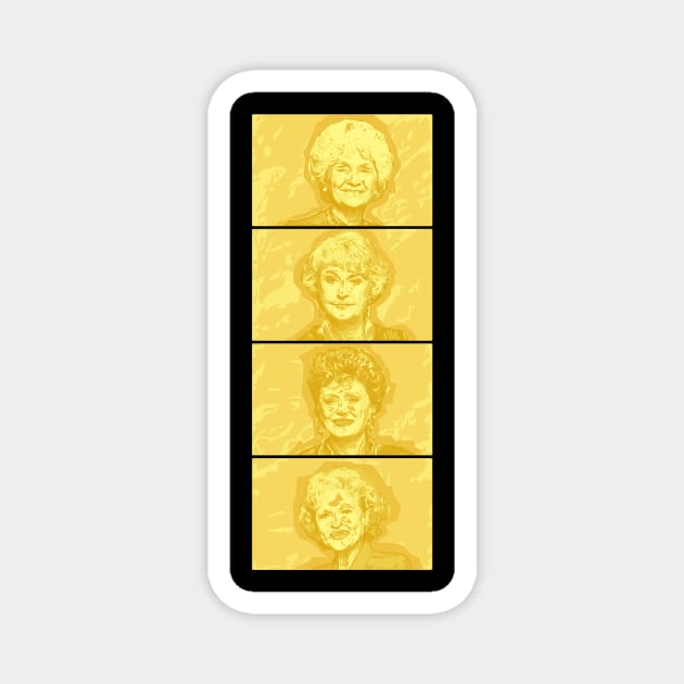 Godn Era | Golden Girls Magnet by clownescape