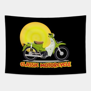 Classic Motorcycle Tapestry