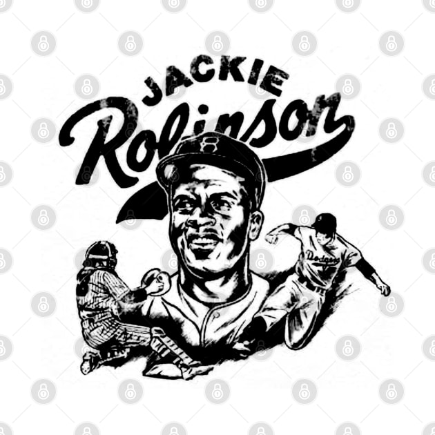 Jackie Robinson by Serpentschron