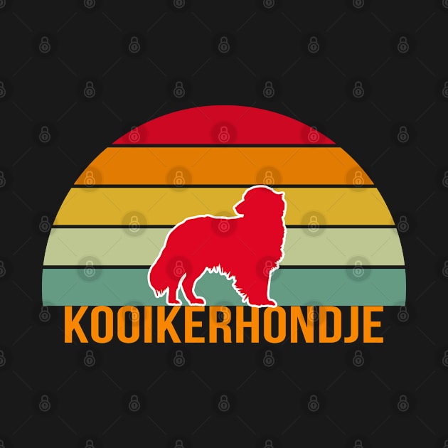 Kooikerhondje Vintage Silhouette by seifou252017