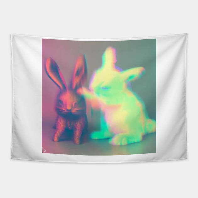 Bunnies out of Faze Tapestry by MellowLazy