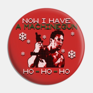 A Die Hard Christmas Pin