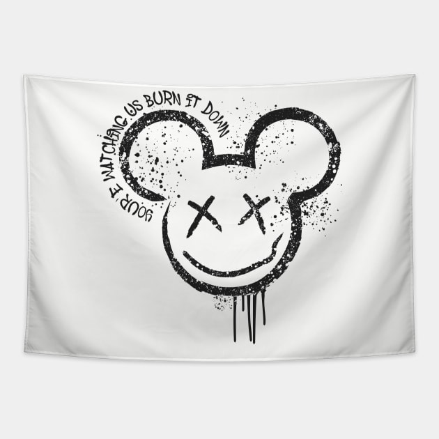 Burn it down! Tapestry by Sunshine&Revolt