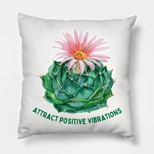Attract Positive Vibrations Pillow