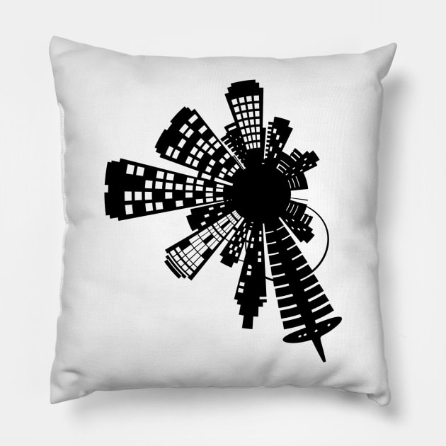 City Pillow by linesdesigns