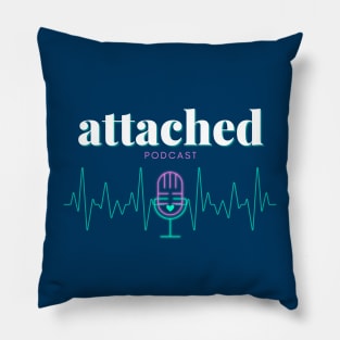 Attached Podcast Merch Pillow