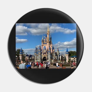 Disney World Castle 50th Anniversary 2 Pin