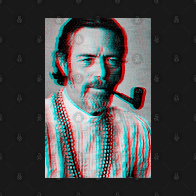 Alan Watts by TheLiterarian