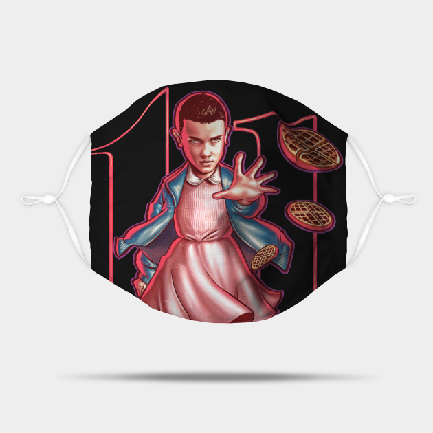 Eleven Stranger Things Mask TeePublic