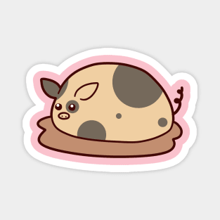 Muddy Jelly Bean Pig Magnet