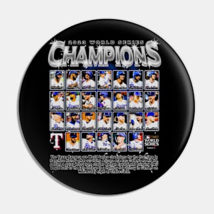 Texas 2023 World Series Champs Pin