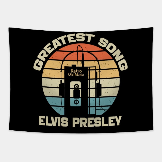 Elvis Presley Tapestry by TeknologiModern
