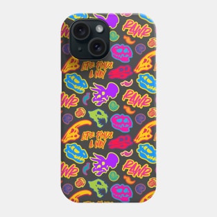 Dinosaur Stickers Vibrant Phone Case