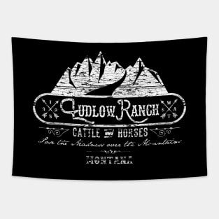 The Ludlow Ranch, weathered board distressed Tapestry