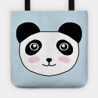 Panda head v2 Tote