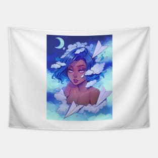 Soft Clouds Tapestry