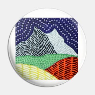 Mini Mountain Pin