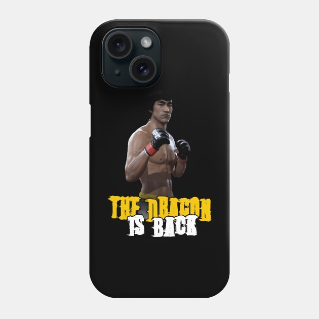 Vintage Bruce Movie Jeet Kune Do Be Water Lee Phone Case by Garmentcrooks