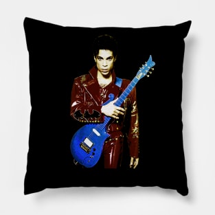 Prince Retro Style - Musical Legend Tribute Pillow