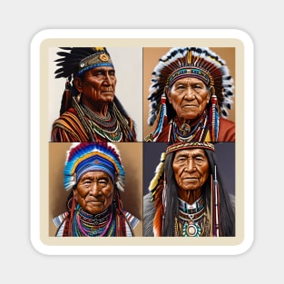 Native American Chiefs Magnet