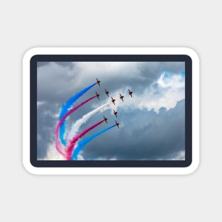 The Red Arrows In Formation Magnet