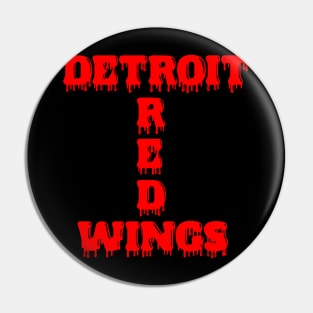 Detroit red wings Pin