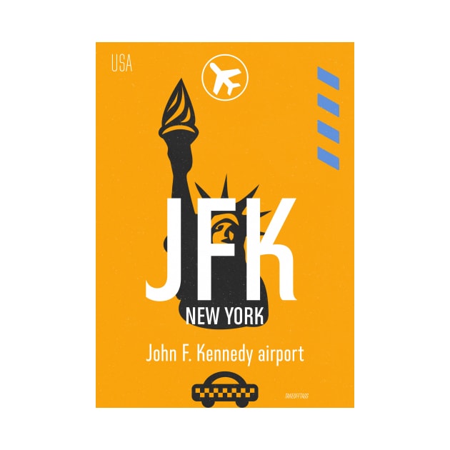 JFK airport statue of liberty by Woohoo