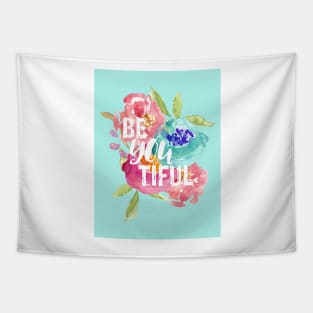 beYOUtiful Floral Tapestry