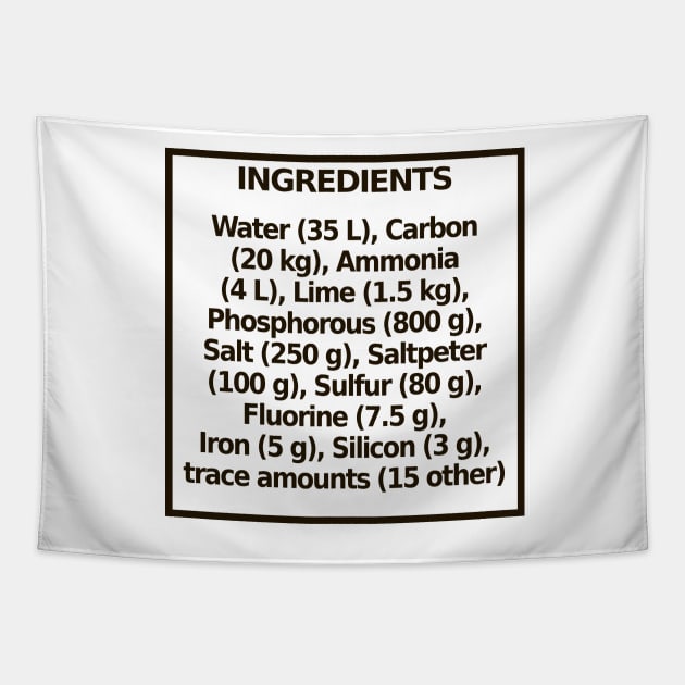 Ingredients (light) Tapestry by nochi