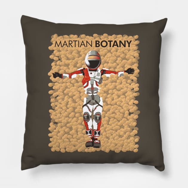 Martian Botany Pillow by inaco