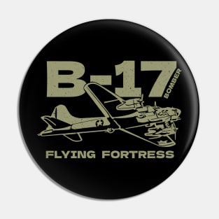 B-17 Bomber WW2 Plane Pin