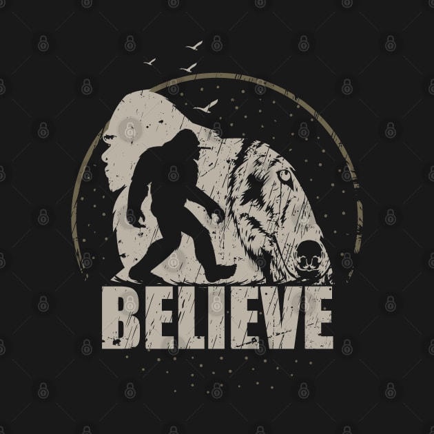 Believe bigfoot by Tesszero