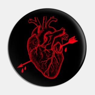 Bloddy Heart Pin