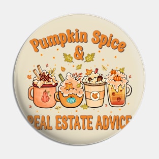 Real Estate Halloween Pumpkin Spice And Real Estate Advice Pin