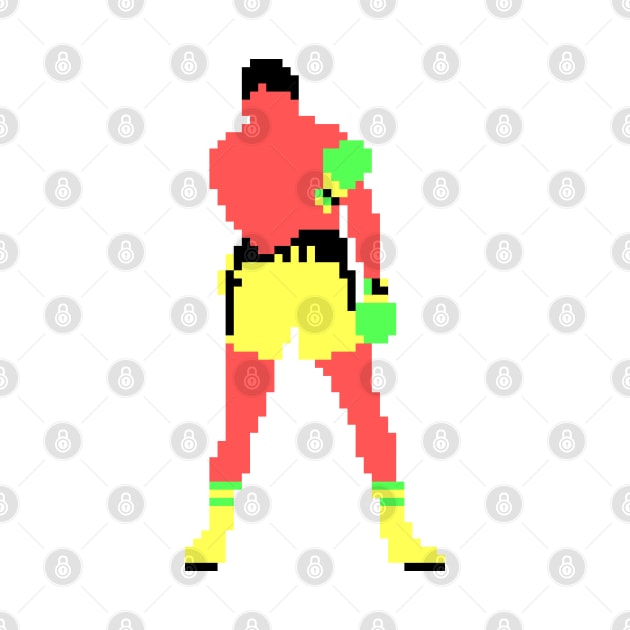 The Greatest Boxer - Pixel Art CGA Palette by CyberRex