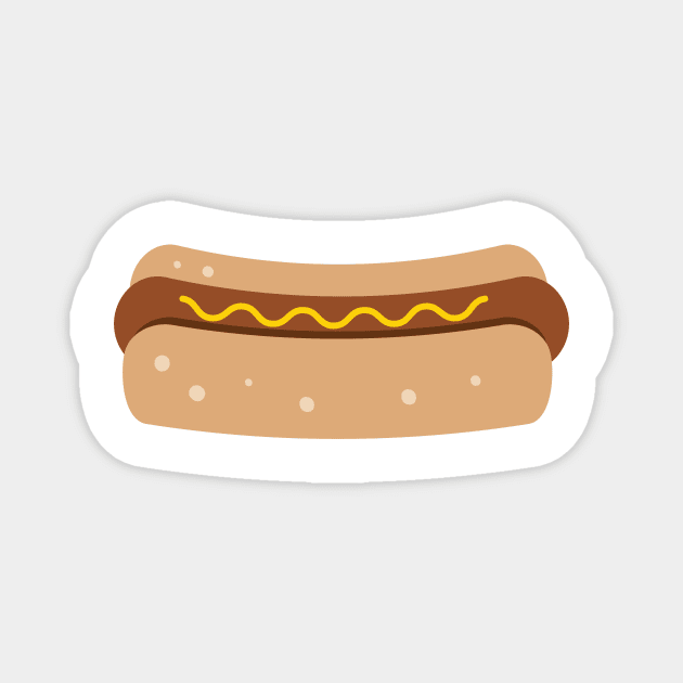 Hotdog Magnet by Jonathan Wightman