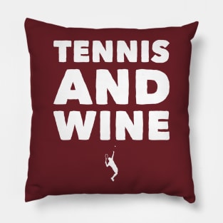 Tennis and wine Pillow