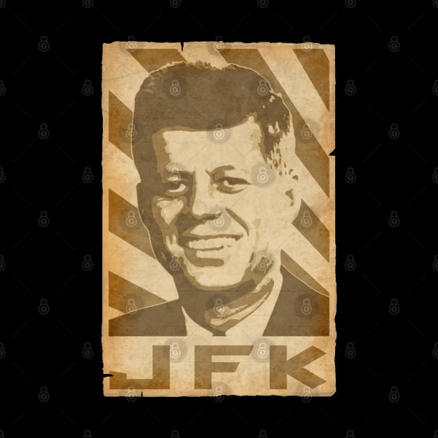 JFK Retro Propaganda by Nerd_art