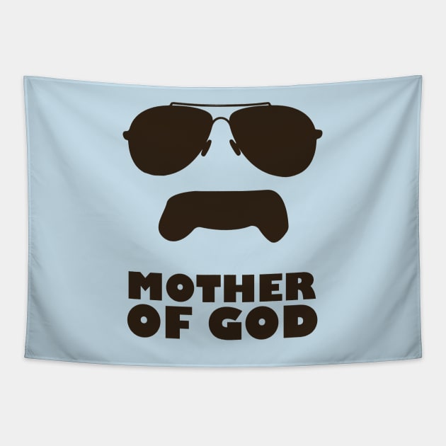 Mother Of God Tapestry by Pixel Paragon