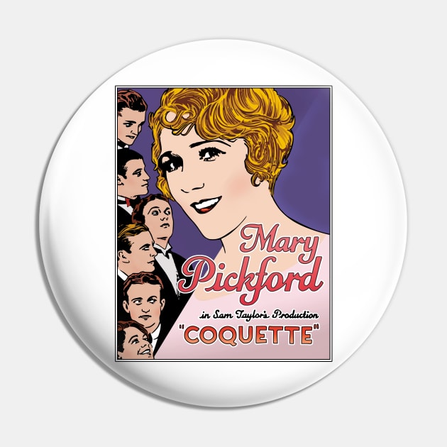 Mary Pickford - Coquette Pin by ranxerox79